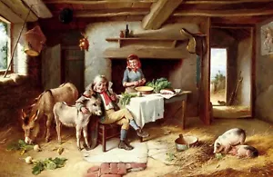 Charles Hunt Paddys Liebling Wandbild Leinwand - Bild 1 von 1
