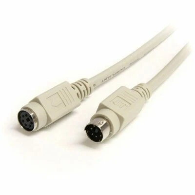 Black box  25' Mini DIN 6Pin Male/Female PS/2 Keyboard Mice KVM Extension Cord - Image 1 of 3
