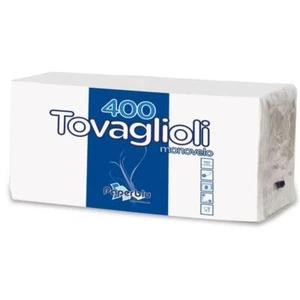 Paperdi Confezione 400 tovaglioli monovelo 33x30 cm pura cellulosa 1E8R - Foto 1 di 1