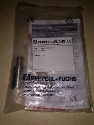 Pepperl + Fuchs NBB8-18GM30-E2-V1 INDUCTIVE SENSOR P/n 087743 - Image 1 of 3
