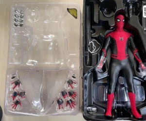 Hot Toys HT MMS542 1/6 Spider Man Action Figure Upgraded Suit Collectible Opened - Picture 1 of 9