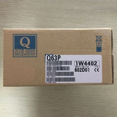Mitsubishi Q63P PLC Power Supply Module 1PC New Expedited Shipping - Image 1 of 2