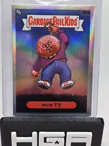 2022 Chrome Garbage Pail Kids Neck Ty Refractor 181b - Picture 1 of 2