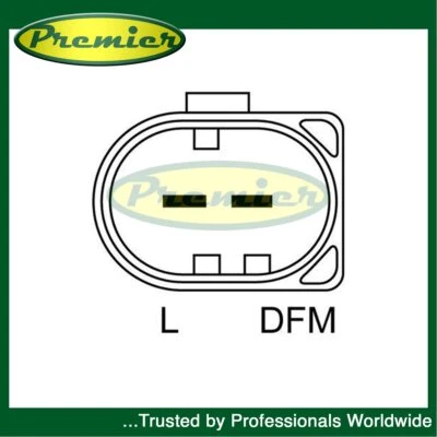Premier Alternator Fits 3 Series X5 X3 Freelander 2.0 D TD TD4 3.0 - Image 1 of 4