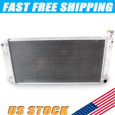 3Rows Radiator For 1992-2000 Chevy/GMC Suburban Tahoe Yukon 5.7L V8 -Performance Foto 1 de 4