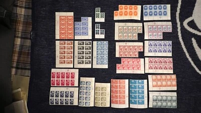 Lote de estampillas de las Naciones Unidas MNH 1951 1957 1958 1959 1960 1961 bloque SC Foto 1 de 4