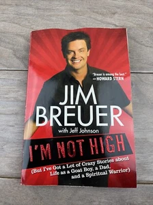 Jim Breuer SIGNED I'm Not High: (But I've Got a Lot of Crazy Stories About Life - Imagen 1 de 9