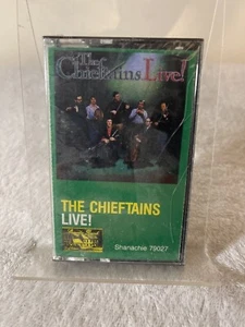 The Chieftains Live Cassette New Sealed 1986 Shanachie Celtic Folk RARE - Picture 1 of 2