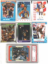 🔥KARL MALONE Pick Your Favorite Rookie RC Inserts Refractors Jerseys S/N's JAZZ