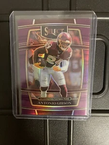 2021  Select Purple Concourse Prizm Antonio Gibson 61/75 - Picture 1 of 2