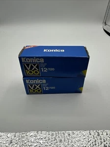 2 roll lot of Konica VX100 120mm film - Exp 1997 - Picture 1 of 5