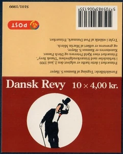 DINAMARCA. 1999. Folleto de 40 k. Estampillada sin montar o nunca montada (S101) - Imagen 1 de 2