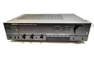 Amplificador integrado estéreo Kenwood KA-550 en negro - Imagen 1 de 7