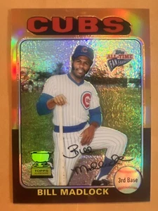 2003 Topps All-Time Fan Favorites Refractor Bill Madlock #'d 175/299 #68 RC - Bild 1 von 2