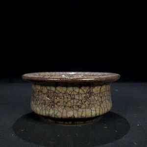 Tazón de horno de porcelana antigua china de 4,8" - Imagen 1 de 9