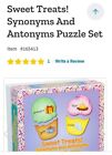 Really Good Stuff® Sweet Treats! Synonyms and Antonyms - Set of 24 Puzzles