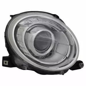 Fits 2012-2016 Fiat 500 Headlight Assembly Passenger Side CAPA FI2503100 - Picture 1 of 3