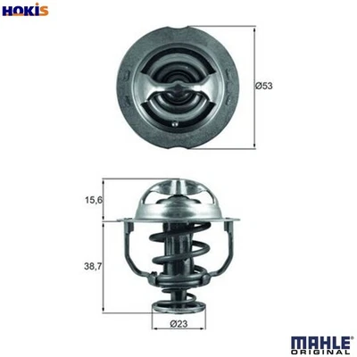 THERMOSTAT COOLANT TX 200 90D FOR VW BORA/IV JETTA/VI/CLASICO CPPA/CPLA 2.0L - Image 1 of 4