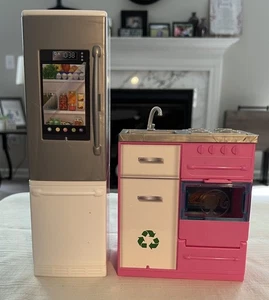 Barbie Dreamhouse Kitchen Sink Stove Oven Lights Up/Sounds 2018 Replacement - Picture 1 of 3