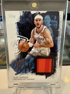 2025-26 Topps Basketball Alex Caruso Own The Game Sick Patch 🔥 Thunder - Picture 1 of 4
