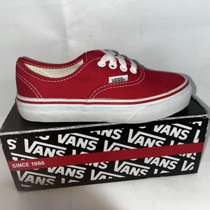 Authentische Herren und Kinder Vans rot - Bild 1 von 8