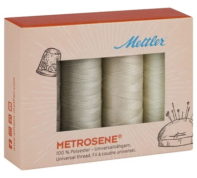 Mettler (ME49161BEIGE) Metrosene Kit 4 Spools Beige ME49161BEIGE Mettler#1 - Image 1 of 2