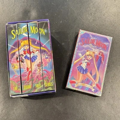 5x SAILOR MOON VHS The Doom Tree Series Box & Good Bad Queen * Engl Dub VTG 1995 - Image 1 of 4