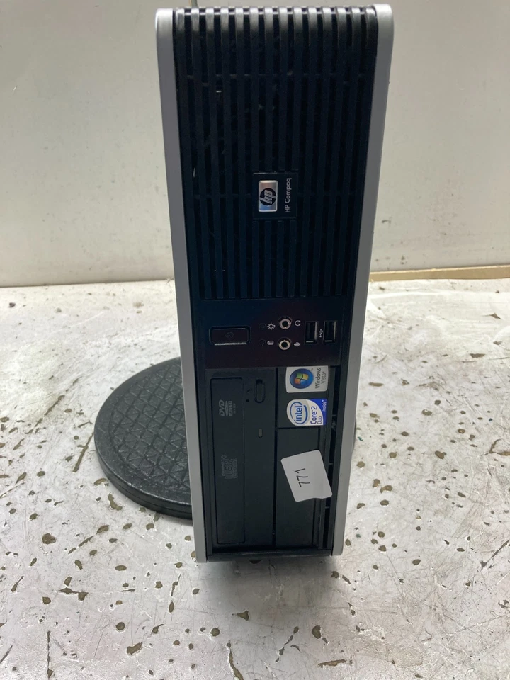 HP Compaq dc5800 Intel Core 2 Duo E7200 2.53GHz 1GB Ram 1TB HDD Windows XP - Image 1 of 4