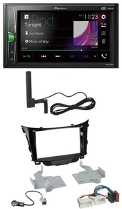 Pioneer MP3 DAB AUX 2DIN Bluetooth Autoradio für Hyundai i30 (ab 12) - Bild 1 von 9