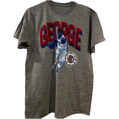 Мужская футболка Paul George Los Angeles Clippers средний размер короткий рукав новая без ценников - Изображение 1 из 4