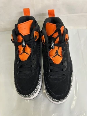 Jordan Spizike низкий унисекс образ жизни туфли кроссовки новый черный оранжевый FQ1759-008 - Изображение 1 из 4