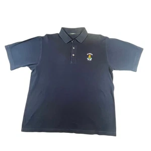 Marbas Italy Polo Shirt Men Blue Large 52 Ballybunion Golf Club Ireland - Picture 1 of 5
