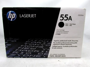 Genuine HP 55A BLACK Toner (CE255A) P3015,500 MFP M525 New Sealed - Picture 1 of 8