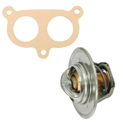 Thermostat w/ Gasket A58639 2485635 Fits Case IH Tractors 970 1070 1090 4490 - Image 1 of 4