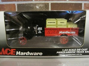 2004 ACE HARDWARE 16TH EDITION 1:33 SCALE DIE-CAST PIERCE-ARROW TRUCK BANK--NEW - Picture 1 of 11