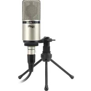 IK MULTIMEDIA IRIG MIC STUDIO XLR microfono analogico condensatore studio NUOVO - Picture 1 of 4