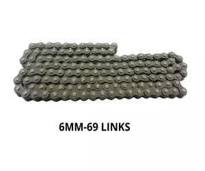 6 MM-69 6 MM KETTE 69 LINKE 25H STEIGKETTE FESTE LÄNGE MINI MOTORRAD / TASCHENFAHRRAD - Bild 1 von 2