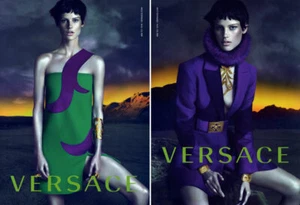 Versace Marcus Piggott Mert Alas Saskiade 2011 cerveza 4 páginas anuncio de revista - Imagen 1 de 2