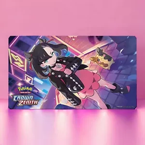 Tappetino da gioco premium Marnie & Morpeko Pokemon TCG Corona Zenith nuovo 2023 - Foto 1 di 4