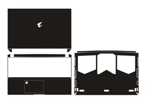 Carbon Vinyl Sticker Skin Decals Cover for 2020 Release Gigabyte AORUS 15G 15.6" - Picture 1 of 36