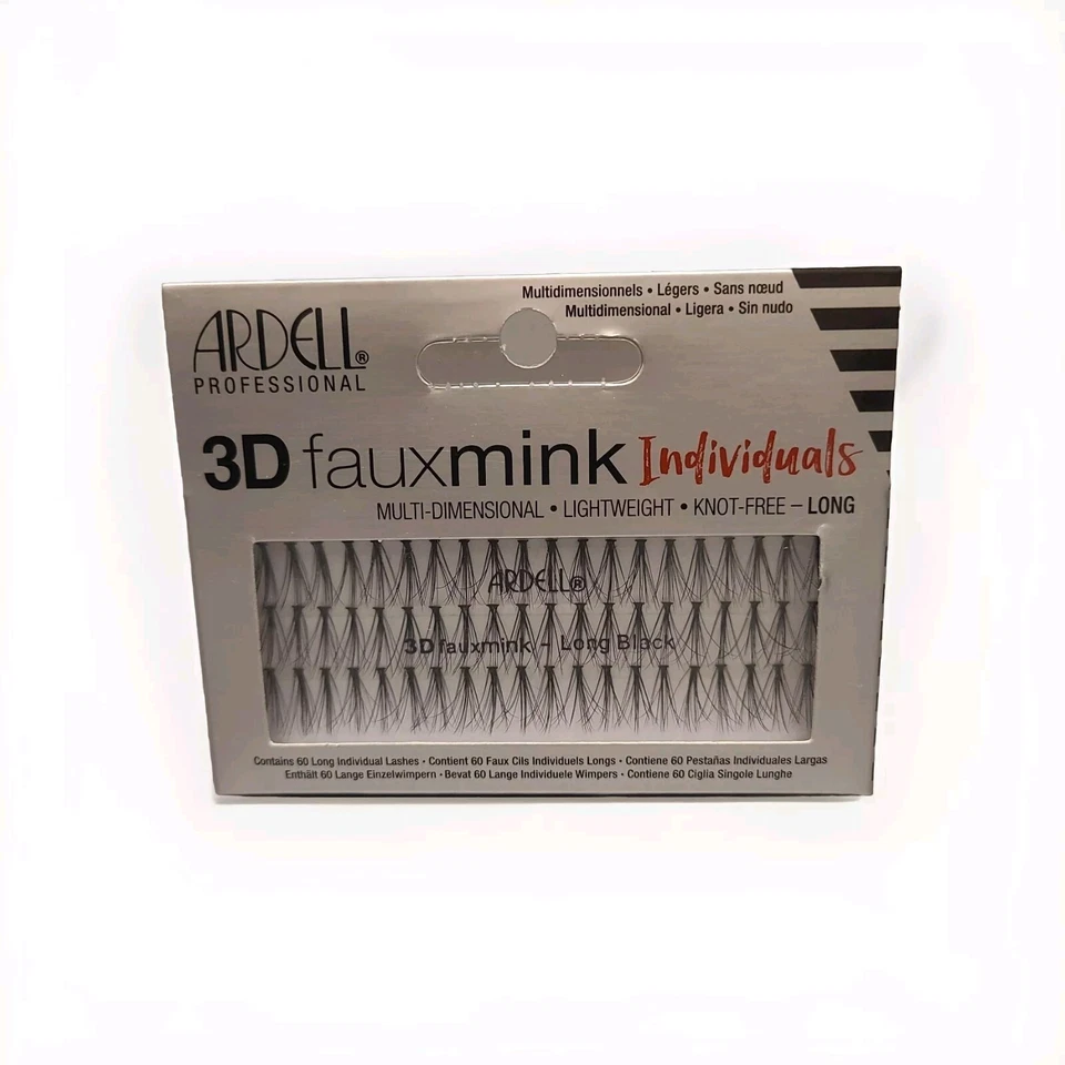 Ardell professional Faux Mink Individuals |lightweight, knott free, Long | Black - Image 1 of 1