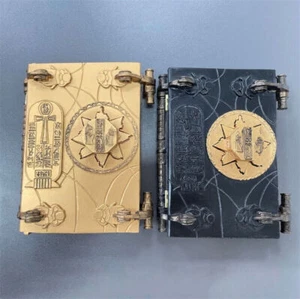 Book of The Dead The Grimoire Prop with Key Can Be Opened Book Box Resin - Picture 1 of 19