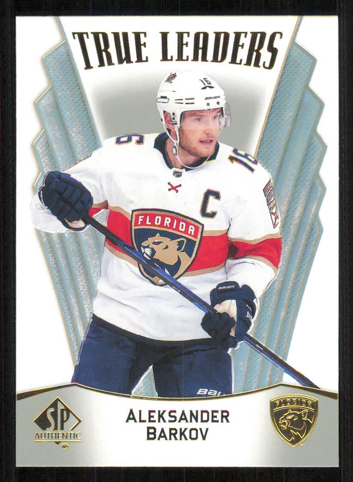 2021-22 SP Authentic True Leaders #TL10 Aleksander Barkov - Image 1 of 2