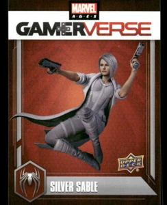 2020 Upper Deck Marvel Ages Silver Sable # G-10 Gamerverse - Picture 1 of 2