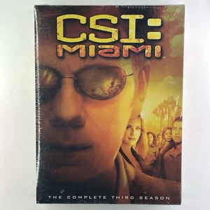 CSI : Miami - The Complete Third Season 3 (DVD, 2005, 7-Disc Set) NEW - Picture 1 of 2