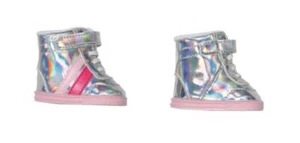 Baby Born Kleidung Sneakers silber 43cm Puppenschuhe - Bild 1 von 3