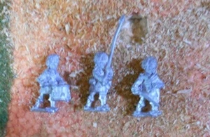 Lot: 3 Highlander Napoleonic Command; 15mm Military Miniatures, Vintage Wargame - Foto 1 di 2