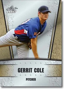 2011 Leaf GOLD Draft GERRIT COLE Rookie Card PIRATES #/200 - Picture 1 of 1