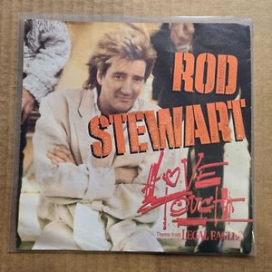 ROD STEWART Love Touch 45 7" Record Vinyl Records Rare Import - Picture 1 of 4