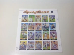 Legends of Baseball Briefmarken - Bild 1 von 3
